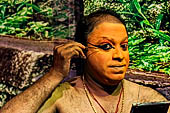 Indian classical dance - Kathakali performance at Cochin Cultural Centre 